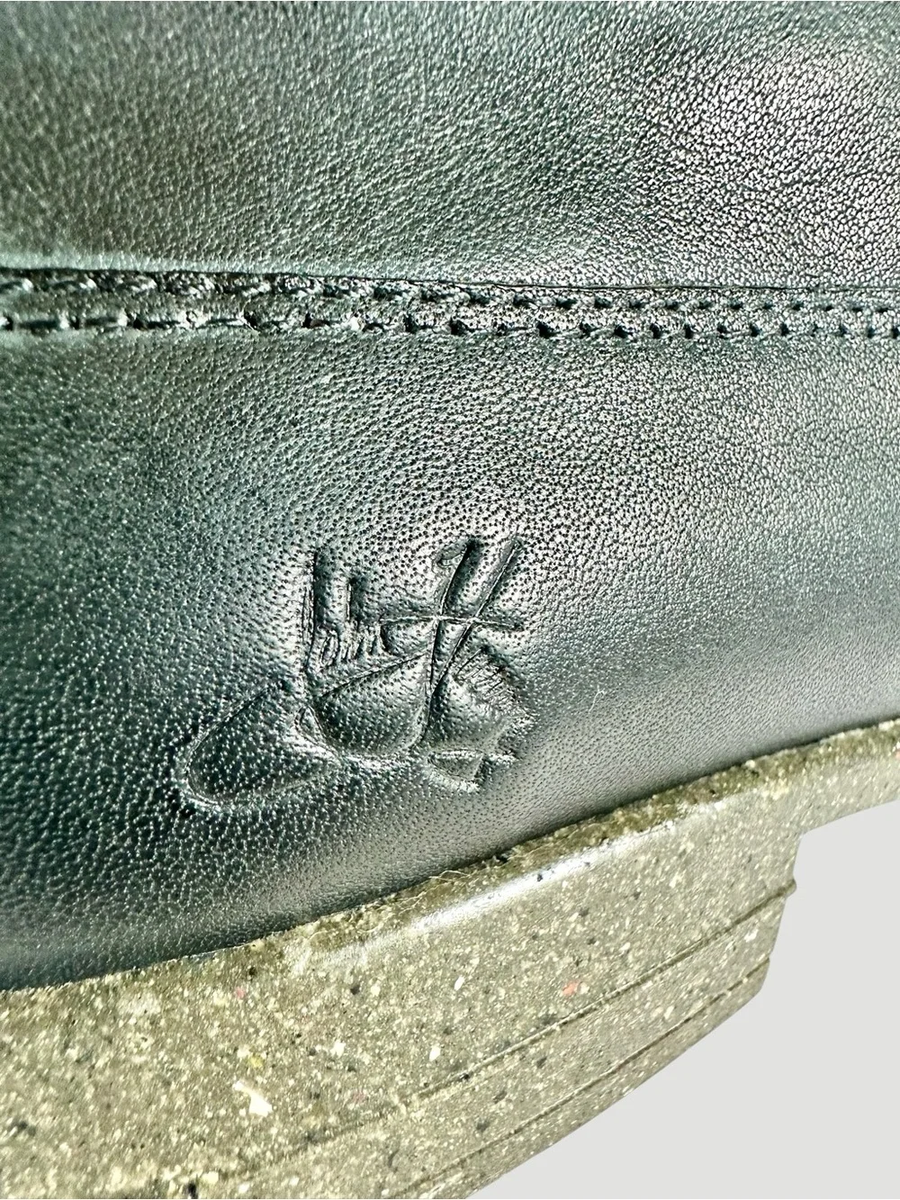 John Fluevog Men’s WIFI PASSWORD- Gibson Navy Shoes